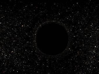 Визуализация чёрной дыры